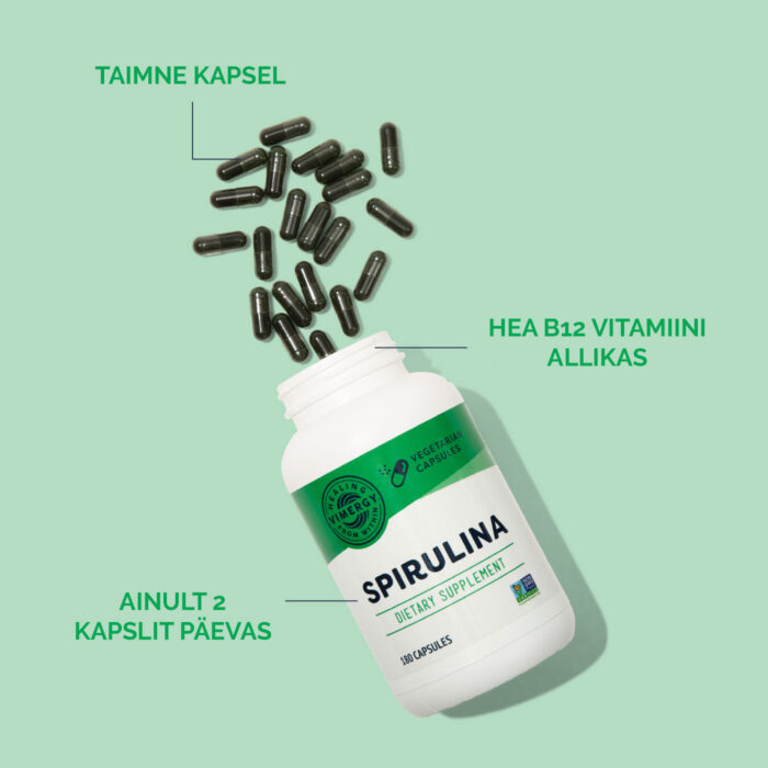 Vimergy spirulina kapslid eesti