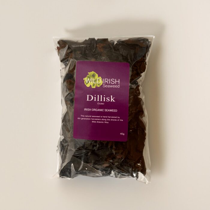 Mahe Dulse vetikas (ribad minigrip kotis) 40g | Wild Irish Seaweed
