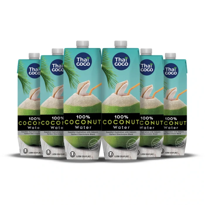 Tai kookosvesi 1000 ml x 6tk (kastiga)